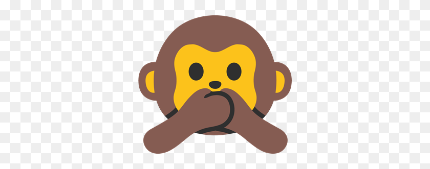 300x271 Monkey Emoji Logo Vector - Monkey Emoji PNG