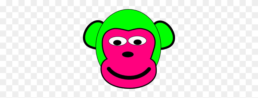 300x262 Monkey Png Images, Icon, Cliparts - Monkey Outline Clipart