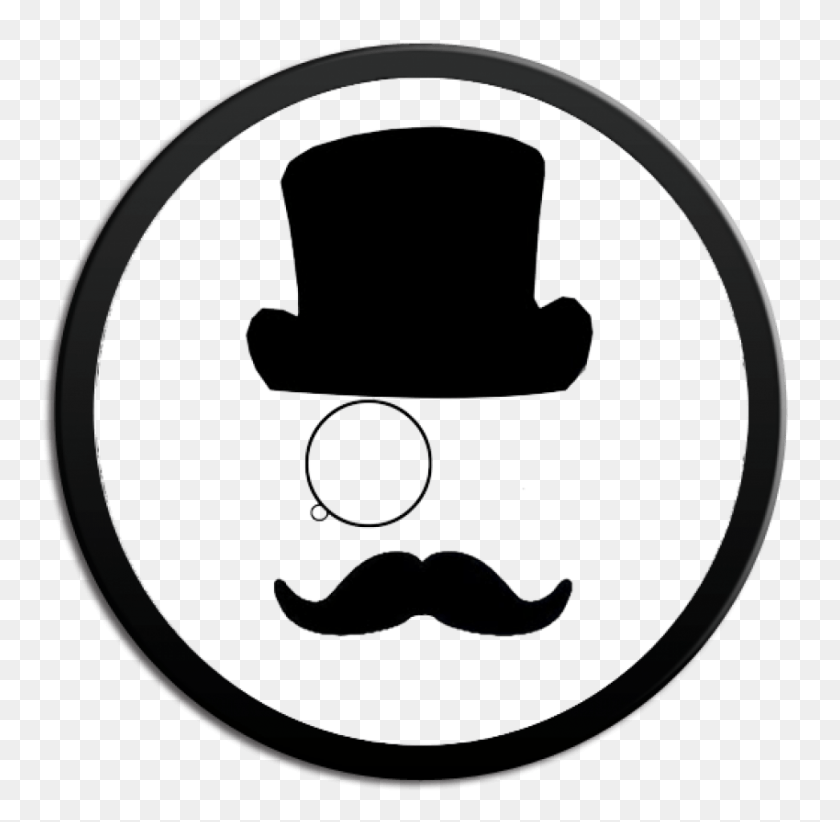 850x831 Monocle Top Hat Png - Monocle PNG
