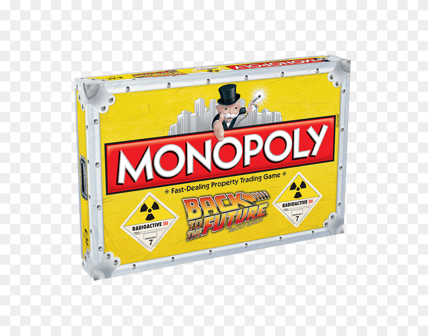 600x600 Monopoly - Back To The Future PNG