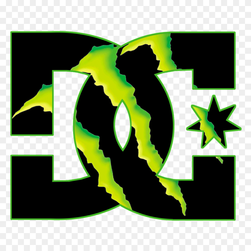 894x894 Monster And Dc Logos - Monster Logo Png