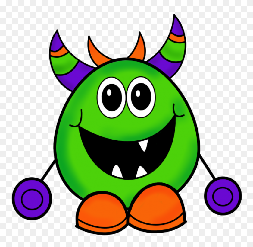 1400x1361 Monster Clip Art Images Free Clipart - Alive Clipart