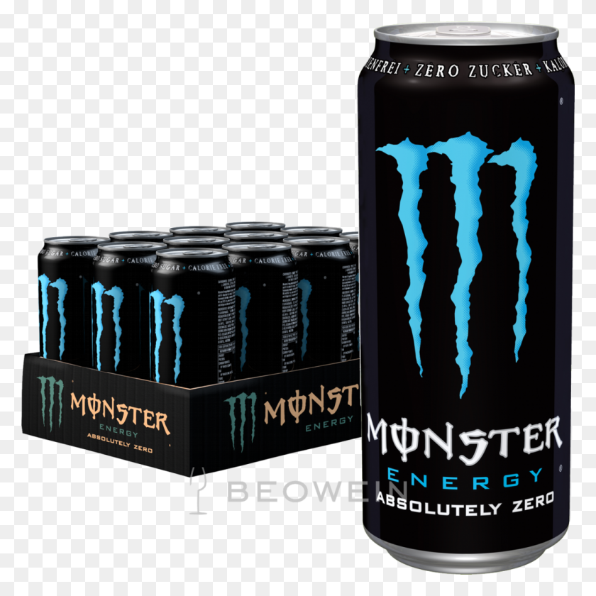 1080x1080 Monster Energy Absolutely Zero L - Энергия Монстра Png