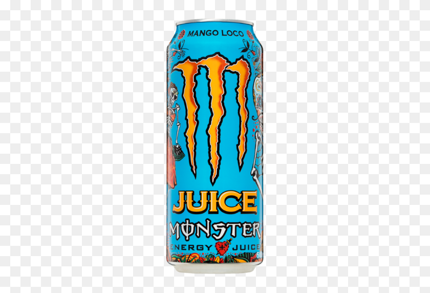 512x512 Monster Energy Juice Mango Loco Can - Monster Energy PNG