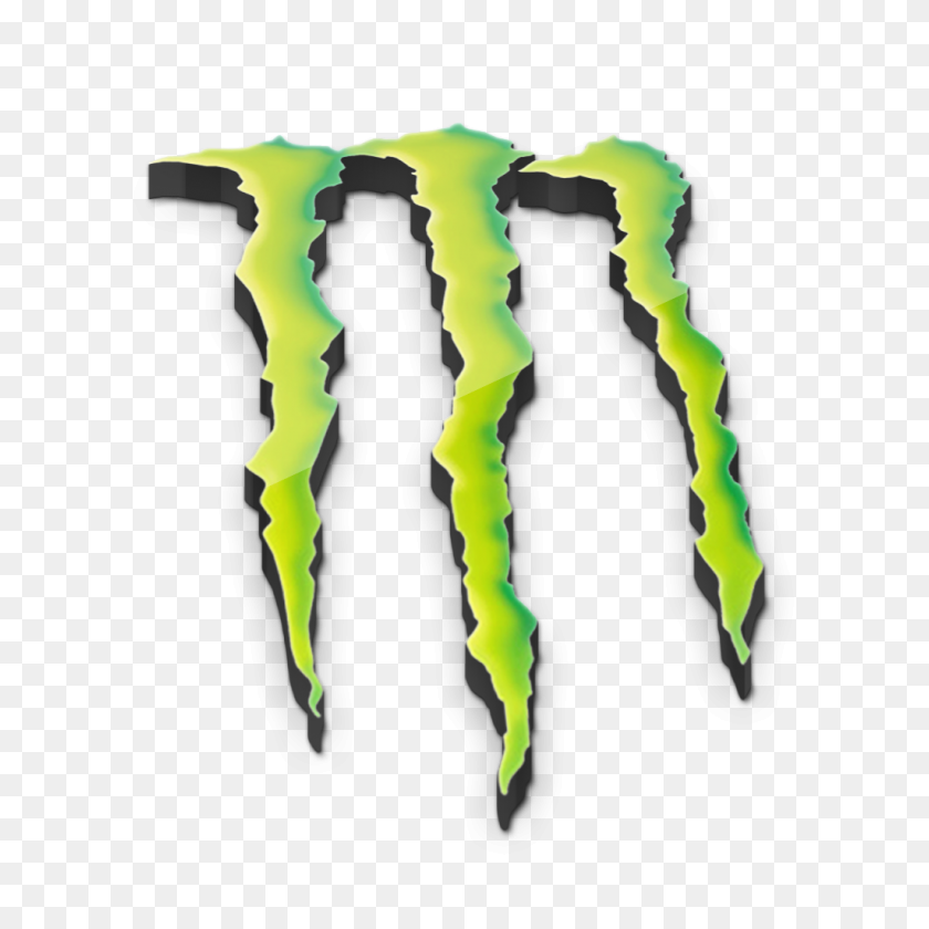 1024x1024 Monster Energy Logotipo De Imagen Gratis - Monster Logo Png