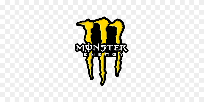 480x360 Monster Energy Logo Yellow - Monster Energy Logo PNG