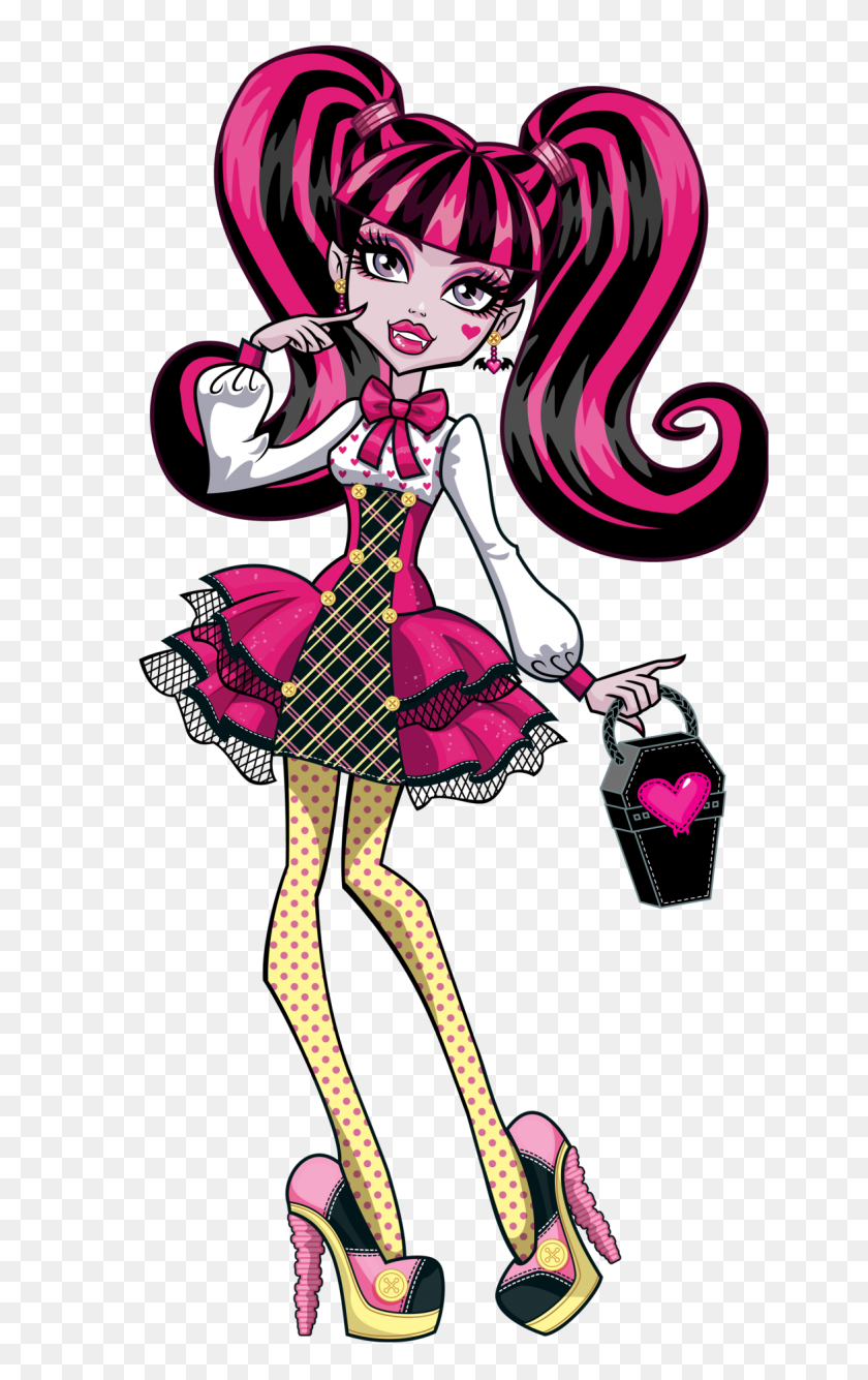 1174x1920 Monster High Draculaura! Draculaura Is The Daughter Of Dracula - Fainting Clipart