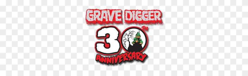 271x199 Monster Jam Path Of Destruction Celebrating Years Of Grave - Grave Digger PNG