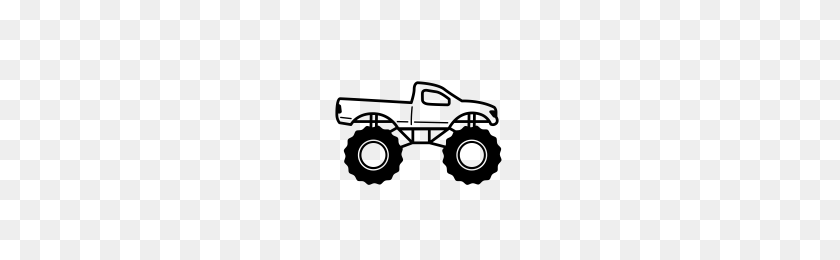 200x200 Monster Truck Icons Noun Project - Monster Jam PNG