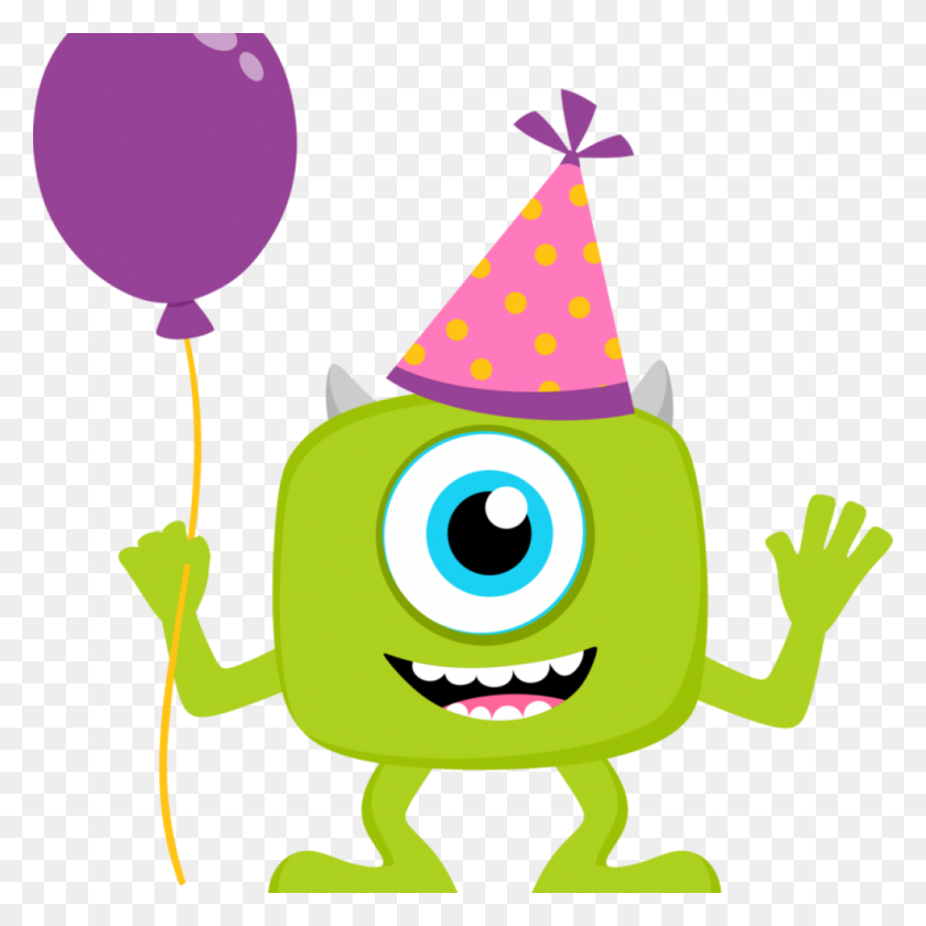 1024x1024 Monsters Inc Clip Art Free Free Clipart Download - Party Clip Art Free