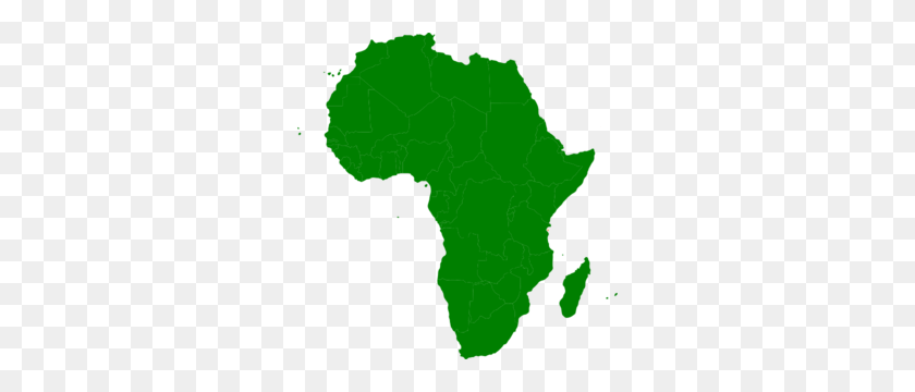 294x300 Montessori Africa Continent Map Clip Art - Montessori Clipart