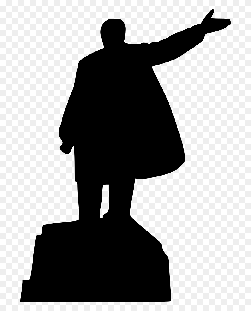706x980 Памятник Ленину Политика Политика Коммунизм Значок Png Бесплатно - Политика Png
