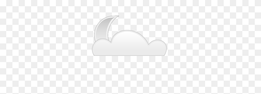 250x243 Moon And Cloud Clip Art - Moon And Clouds Clipart