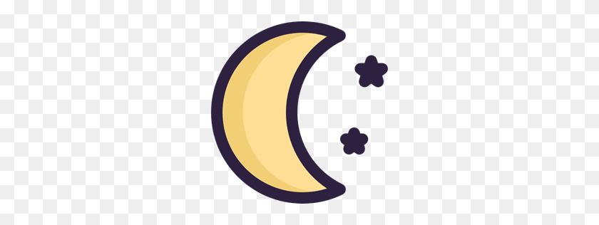 256x256 Moon, Weather, Starry, Astronomy, Night, Stars Icon - Night Stars PNG