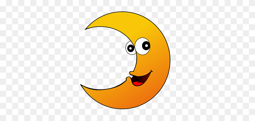 380x340 Moonlight Clipart Animated - Moonlight PNG