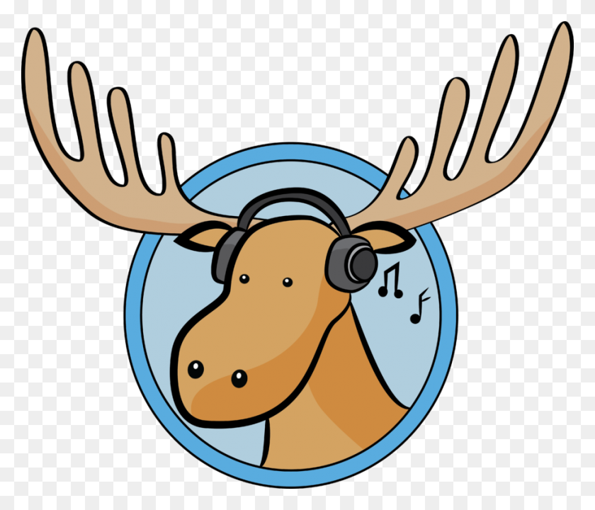 907x768 Moose Clip Art - Deer Head Clipart