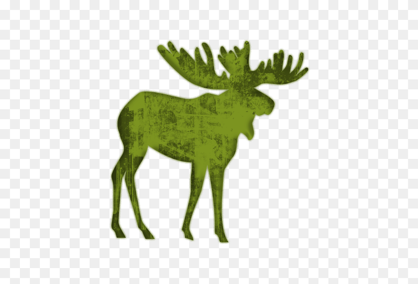 512x512 Moose Clipart - Moose Antlers Clipart