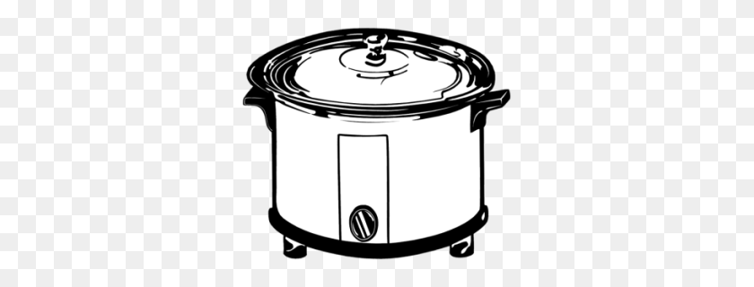300x260 More Slow Cooker Recipes - Pot Of Gold Clipart Black And White