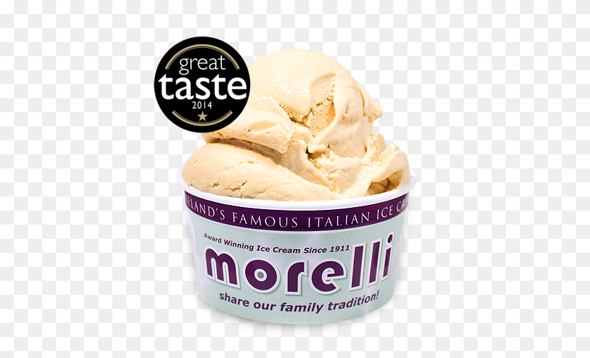 450x450 Morelli Ice Cream - Vanilla Ice Cream PNG