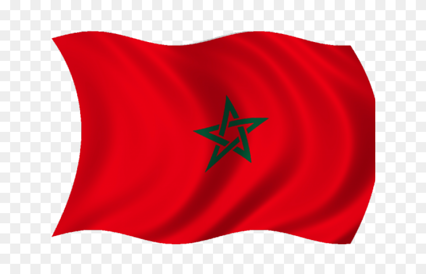 640x480 Morocco Flag Clipart Drapeau Maroc - Morocco Clipart