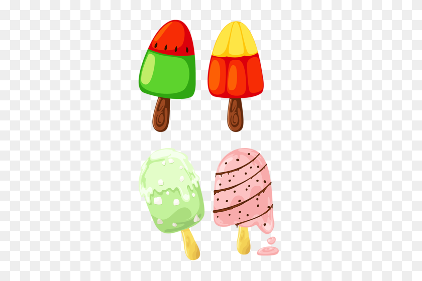 310x500 Morozhennoe Clip Art Ice Cream And Popsicles Ice - Popsicle Clipart