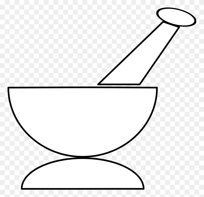 777x750 Mortar And Pestle Computer Icons Drawing Laboratory Free - Mortar Clipart