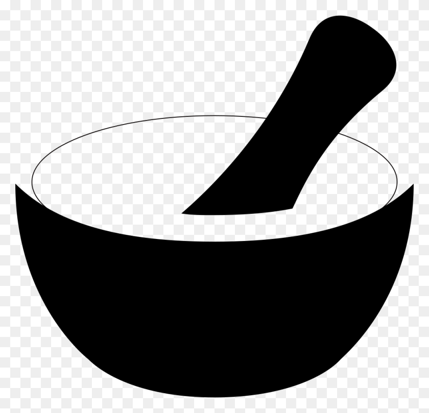 980x942 Mortar And Pestle Png Icon Free Download - Mortar And Pestle Clip Art