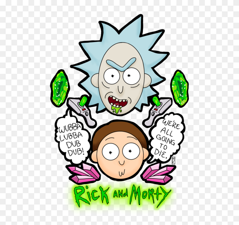 500x732 Morty Haciendo La Cara De Tumblr - Rick Face Png