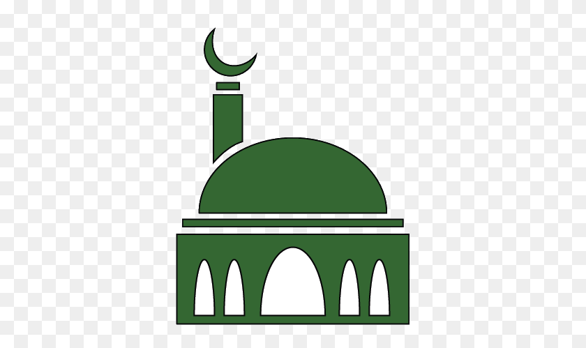 345x439 Mosque Clipart - Mosque PNG