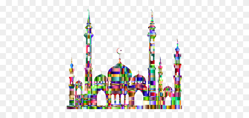 389x340 Форматы Изображений Исламской Архитектуры Мечети - Мечеть Клипарт