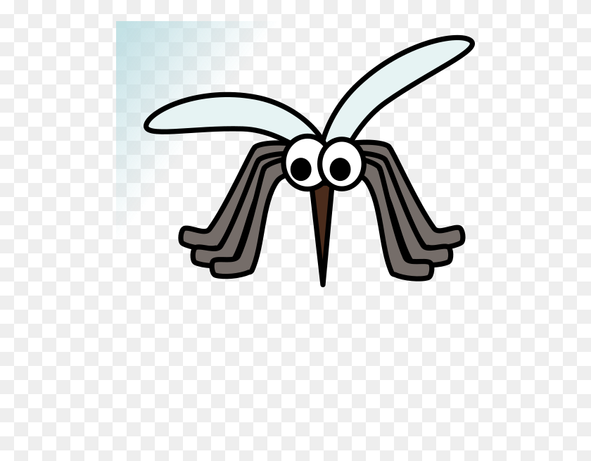 510x595 Mosquito Clipart - Mosquito Clipart Free