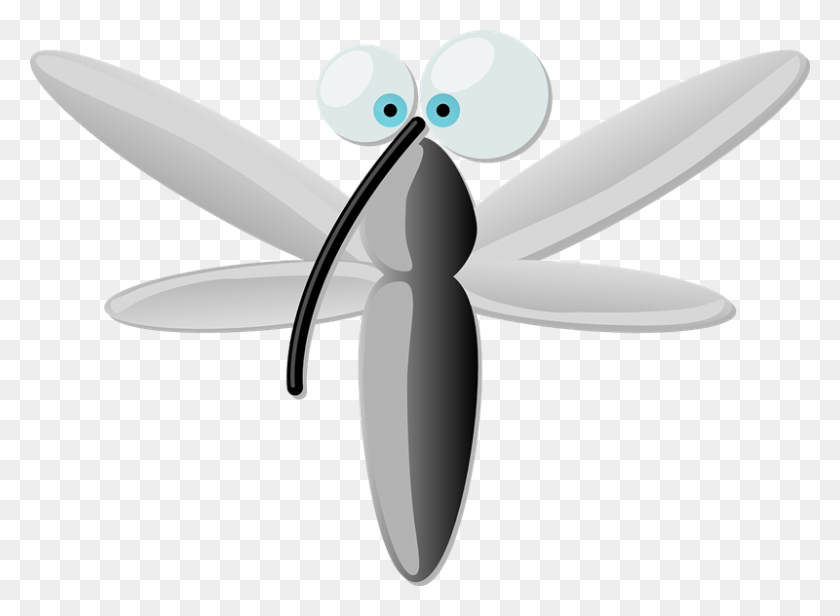 800x571 Mosquito Clip Art - Dragonfly Clipart Images