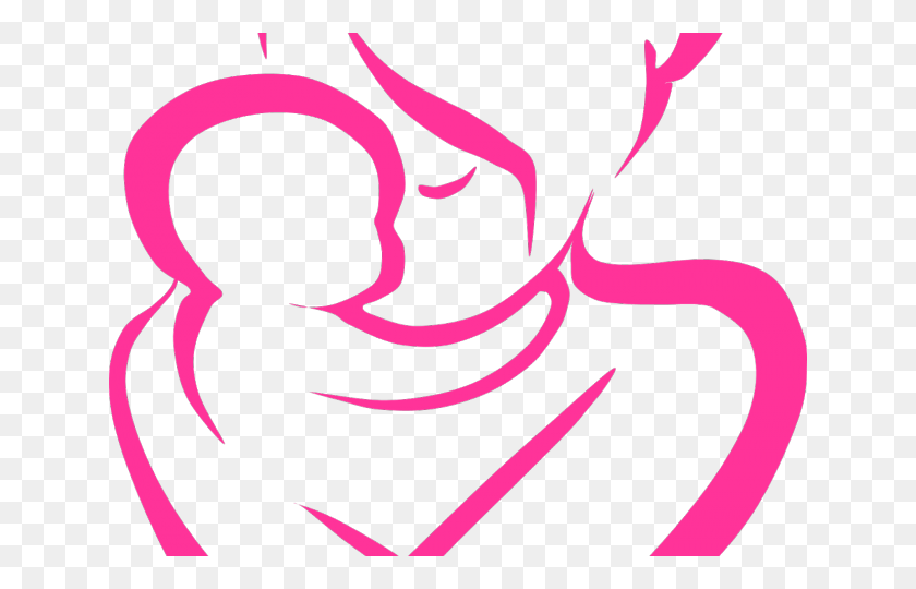 640x480 Mother And Baby Clipart Pregnancy - Pregnant Mom Clipart