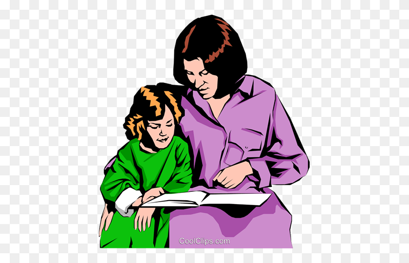 433x480 Мать И Дочь Роялти Бесплатно Векторные Иллюстрации - Мать И Ребенок Клипарт