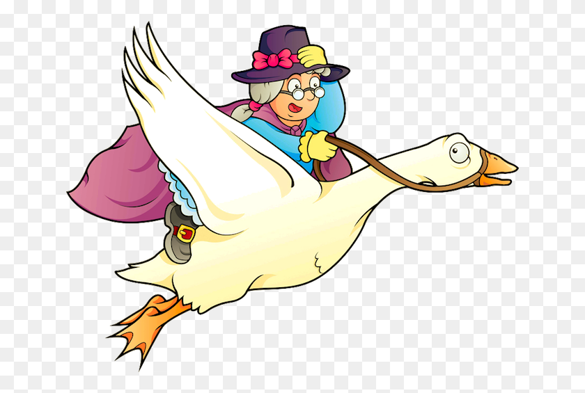 650x505 Mother Goose Story Time - Mother Goose Clipart