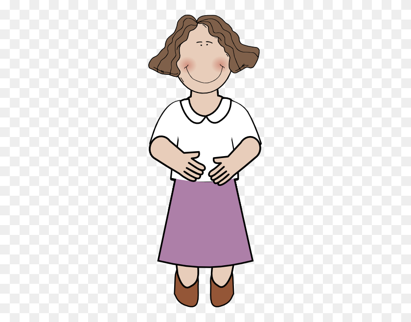 276x598 Mother With Short Brown Hair Clip Art At Clkercom Vector Clipart - 1776 Clipart