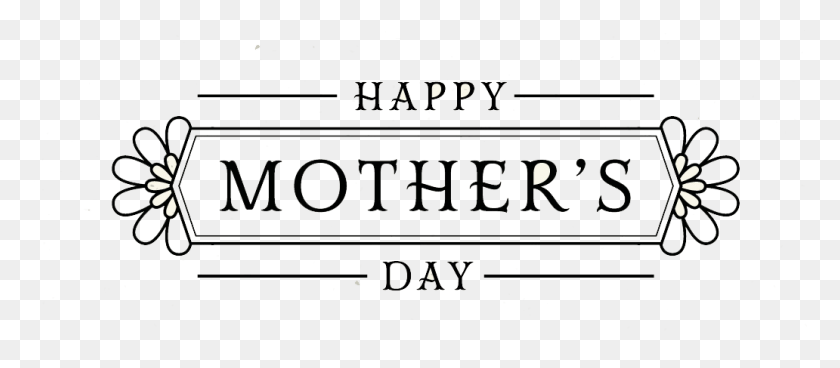 1032x408 Mothers Day Vector Png - Happy Mothers Day PNG