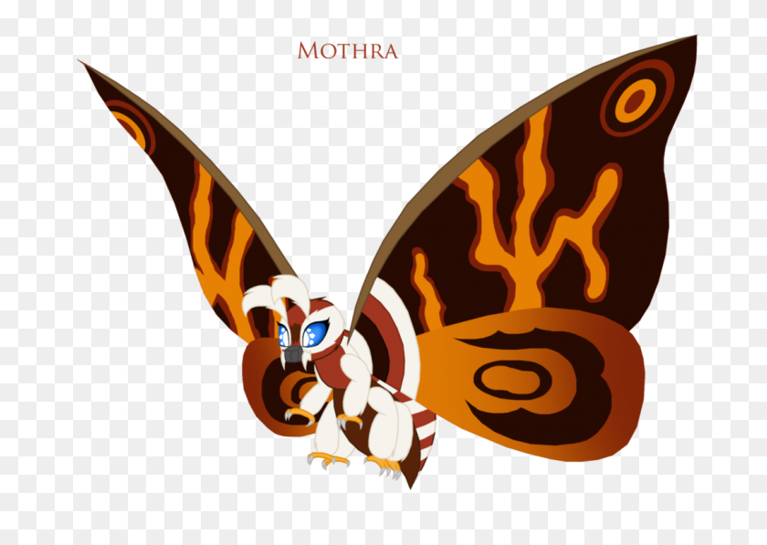 1076x742 Mothra - Mothra Png