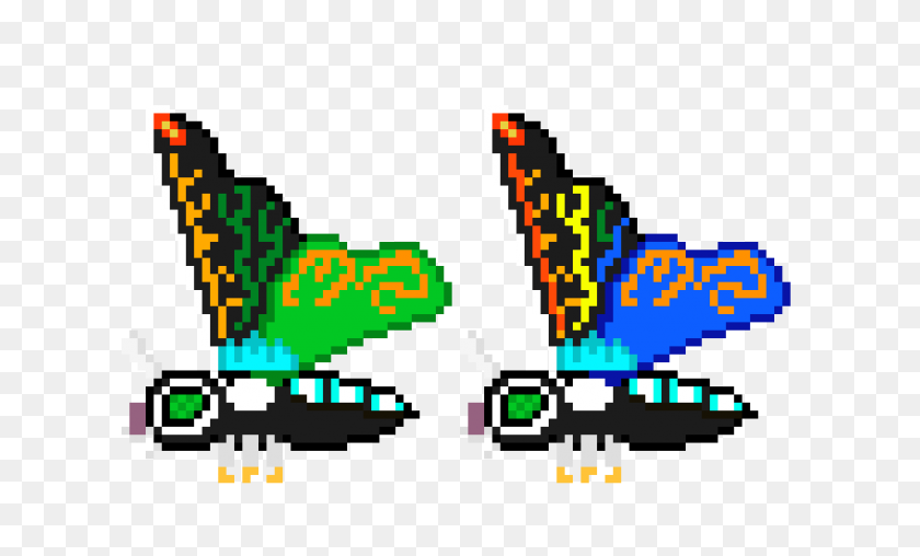 1060x610 Mothra Pixel Art Maker - Mothra PNG