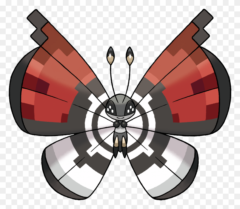 1812x1566 Moths And Butterflies Clipart X And Y Omega Ruby - Pokemon Ball Clipart
