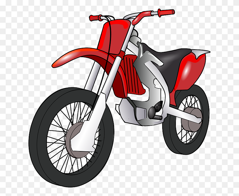 640x629 Motocykel Imagenes Clipart, Free - Motocross Clipart