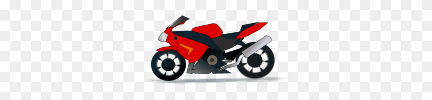 296x135 Motor Bike Clip Art - Motor Clipart