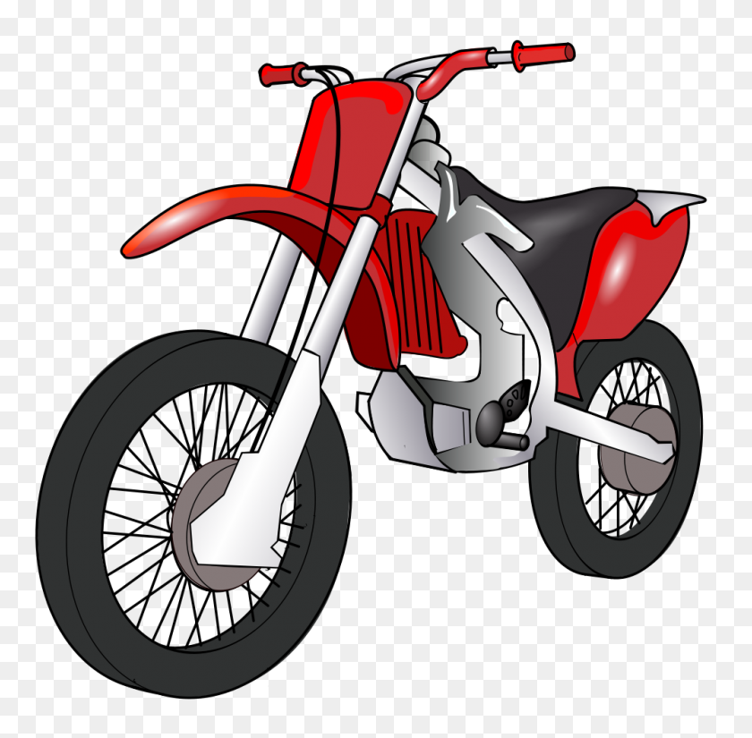 1000x982 Motorbike - Motorcycle Clipart Free