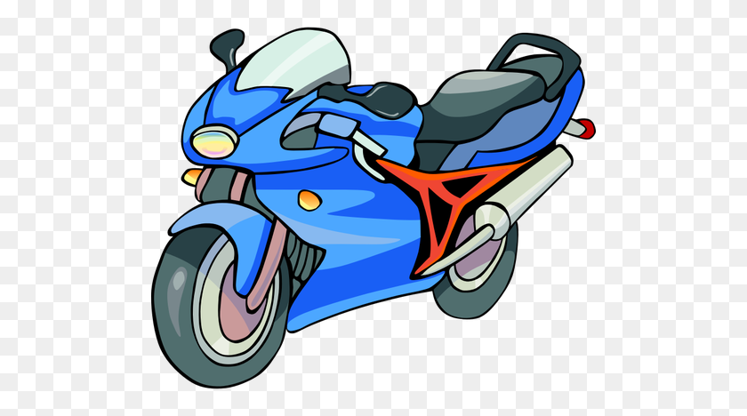 500x408 Motorbike Clip Art Motorcycle - Bmw Clipart