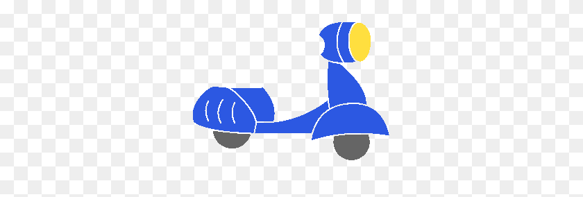 288x224 Motorbike Cliparts - Moped Clipart