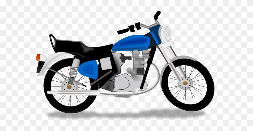 600x377 Motorcycle Clipart - Motorbike Clipart