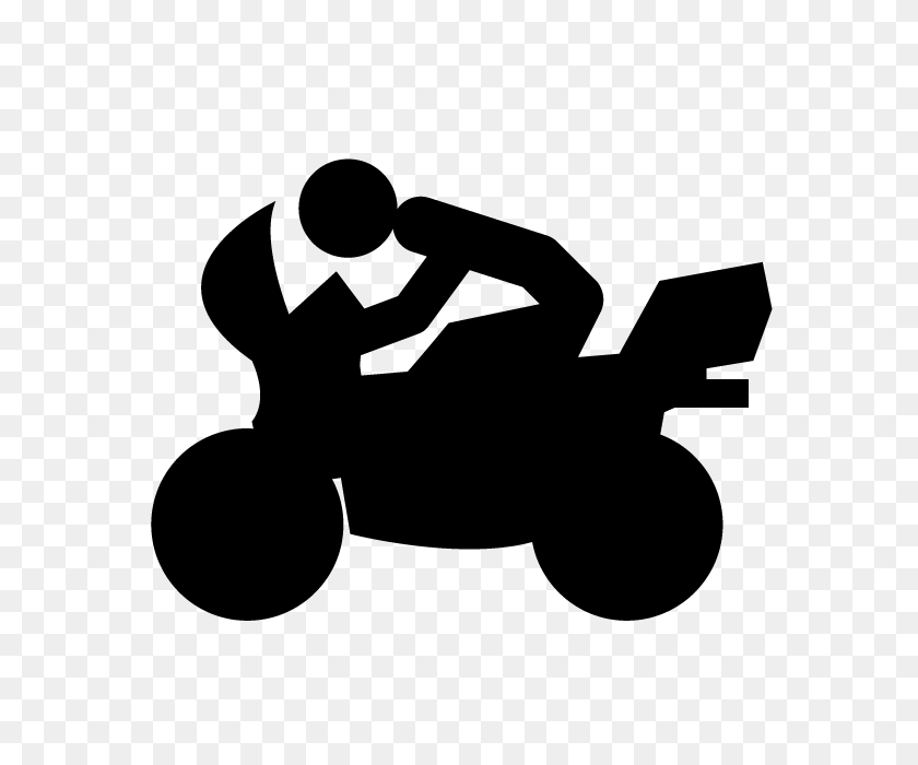 640x640 Значок Двухколесный Мотоцикл Бесплатный Символ Знака Материала - Колесо Мотоцикла Клипарт