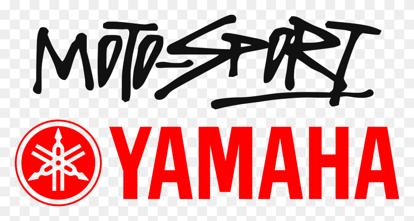 2400x1200 Motosport Yamaha Logo Png Transparent Vector - Yamaha Logo PNG