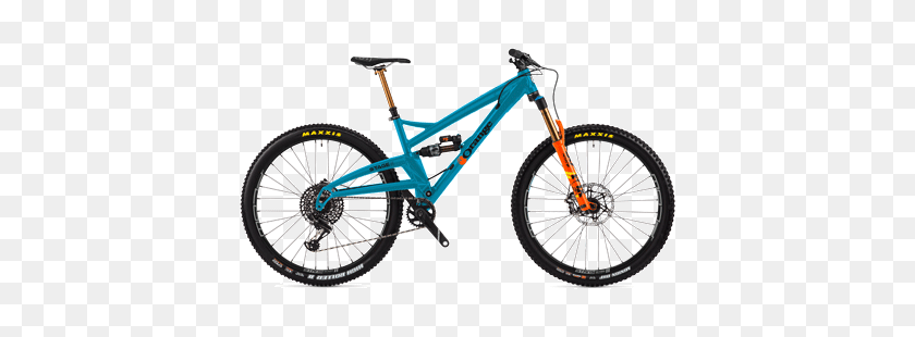 400x250 Диапазон Горных Велосипедов Оранжевые Горные Велосипеды - Байк Png