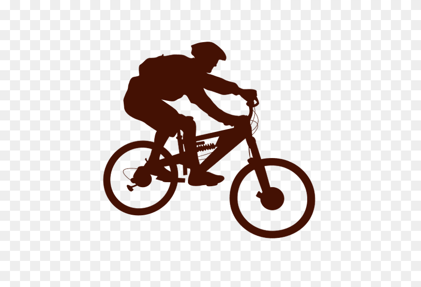 512x512 El Ciclismo De Montaña Cuesta Arriba A Montar - Bicicleta De Montaña De Imágenes Prediseñadas